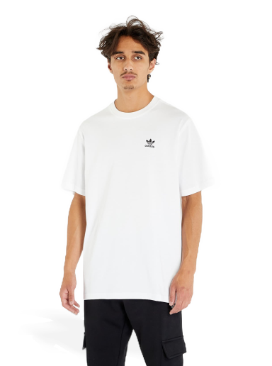 T-paita adidas Originals Adicolor Classics Back+Front Trefoil Boxy Tee Valkoinen | IM4513