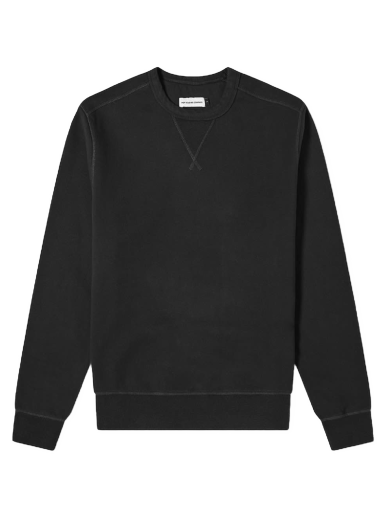 Huppari Pop Trading Company x NOS Logo Crew Sweat Musta | POP-NOS-004
