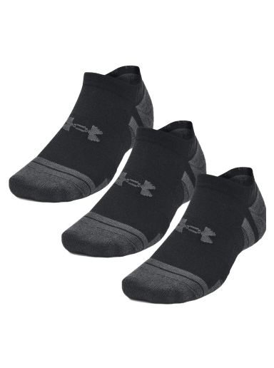 Sukat Under Armour Perfromance Tech Socks - 3 pack Musta | 1379503-001