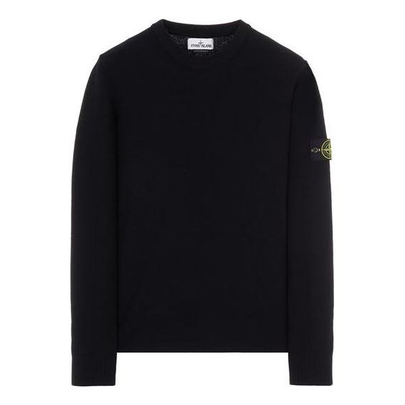 Villapaita Stone Island Stone Island Crewneck Pullover Musta | 7715526A1-V0029