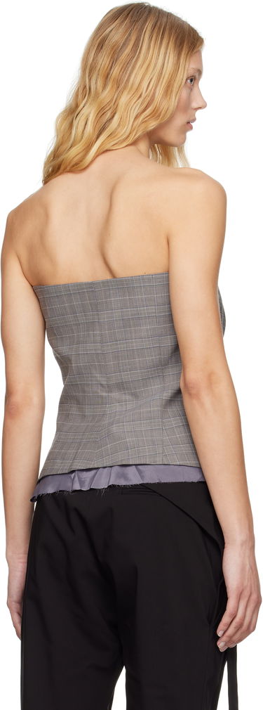 Crop top Ottolinger Ottolinger Suit Corsage Top Harmaa | 123-103023-02, 2