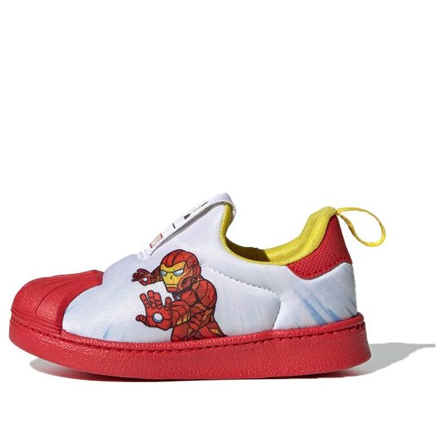 Vaatteet adidas Originals Marvel x Superstar 360 'Iron Man' Valkoinen | FX4883
