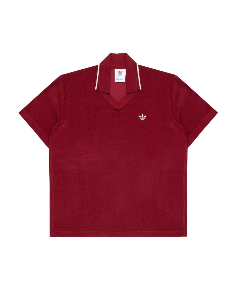 Poolopaita adidas Originals Wales Bonner Terry Polo Shirt Punainen | JW1122