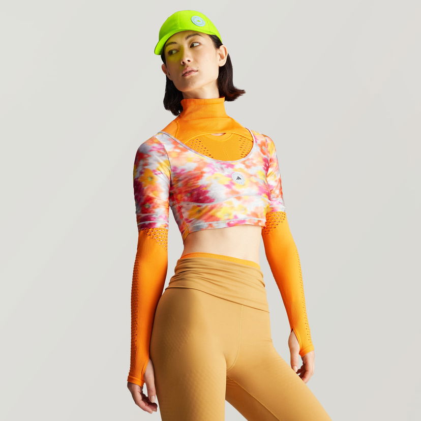 T-paita adidas Performance adidas by Stella McCartney Crop Top Oranssi | IX4374