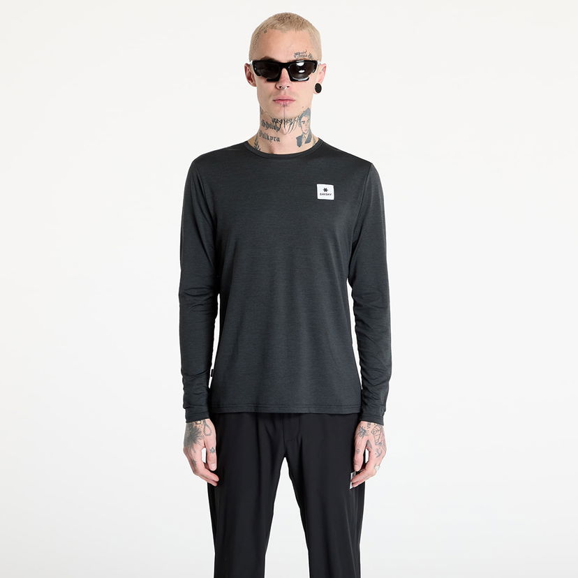 T-paita Saysky SAYSKY Clean Pace Long Sleeve T-Shirt Musta | XMRLS20C9001
