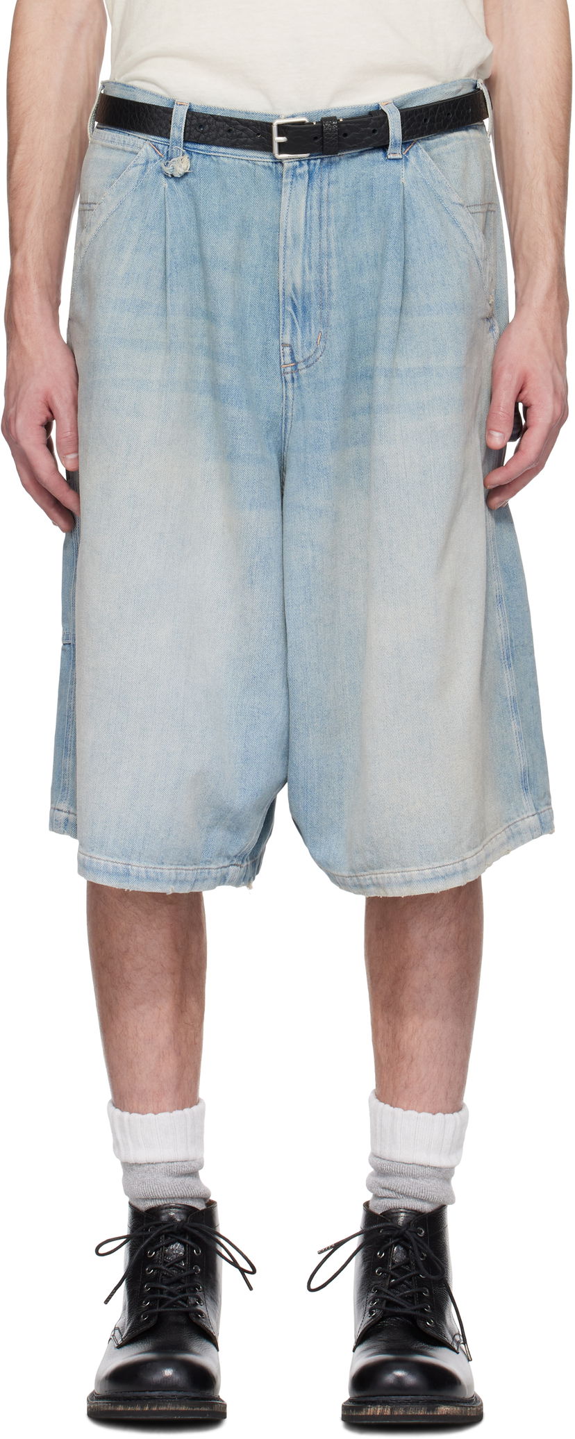 Shortsit R13 R13 Jesse Carpenter Denim Shorts Sininen | R13MD153-D045A