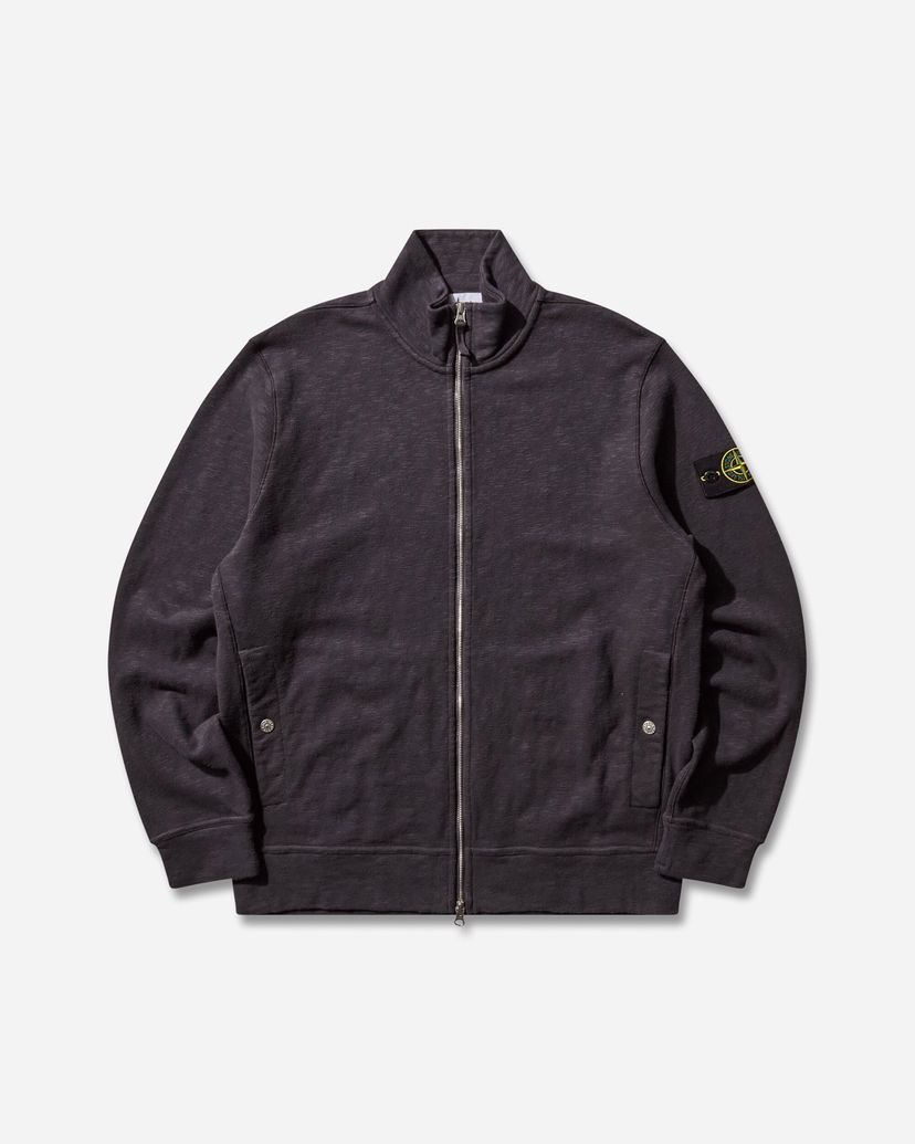 Huppari Stone Island Vanisé Heavy Cotton Jersey Zip Sweatshirt Harmaa | K2S15-6100055-S0238 V0026