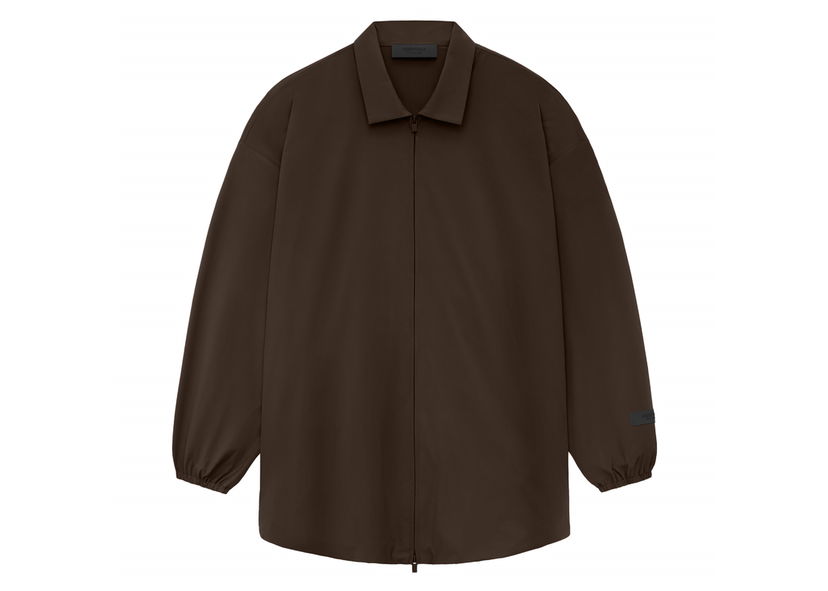 Takki Fear of God Core Collection Nylon Overshirt Wood Ruskea | 202SU244496F