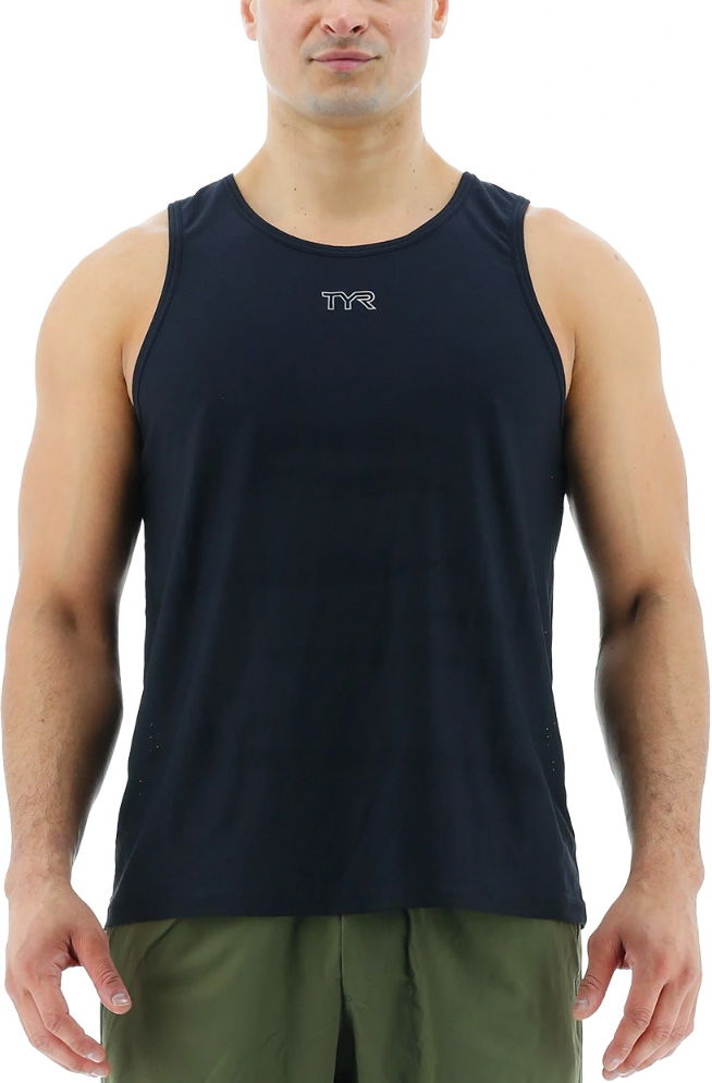 Tankkitoppi TYR Tank Top Musta | mptkso3a-001