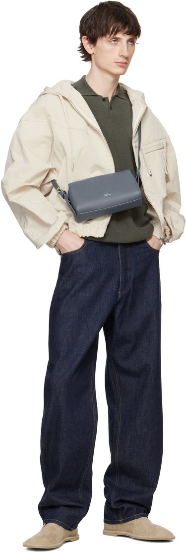 Olkalaukku A.P.C. A.P.C. Nino Camera Bag Harmaa | PUABO-H61821, 3