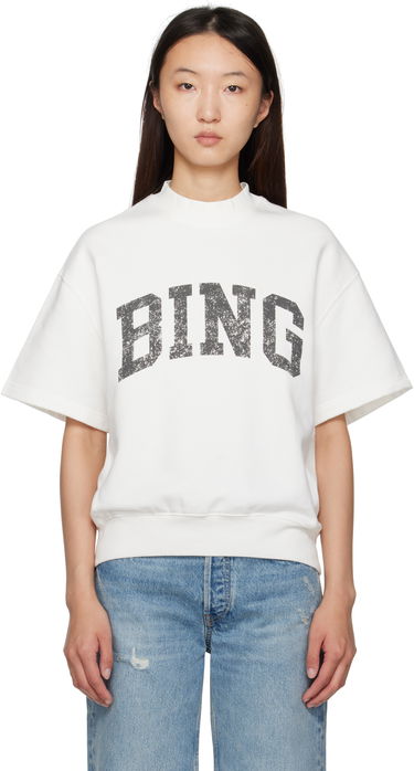 Huppari Anine Bing ANINE BING Jay 'Bing' Sweatshirt Valkoinen | A-08-11002-OFW1, 0