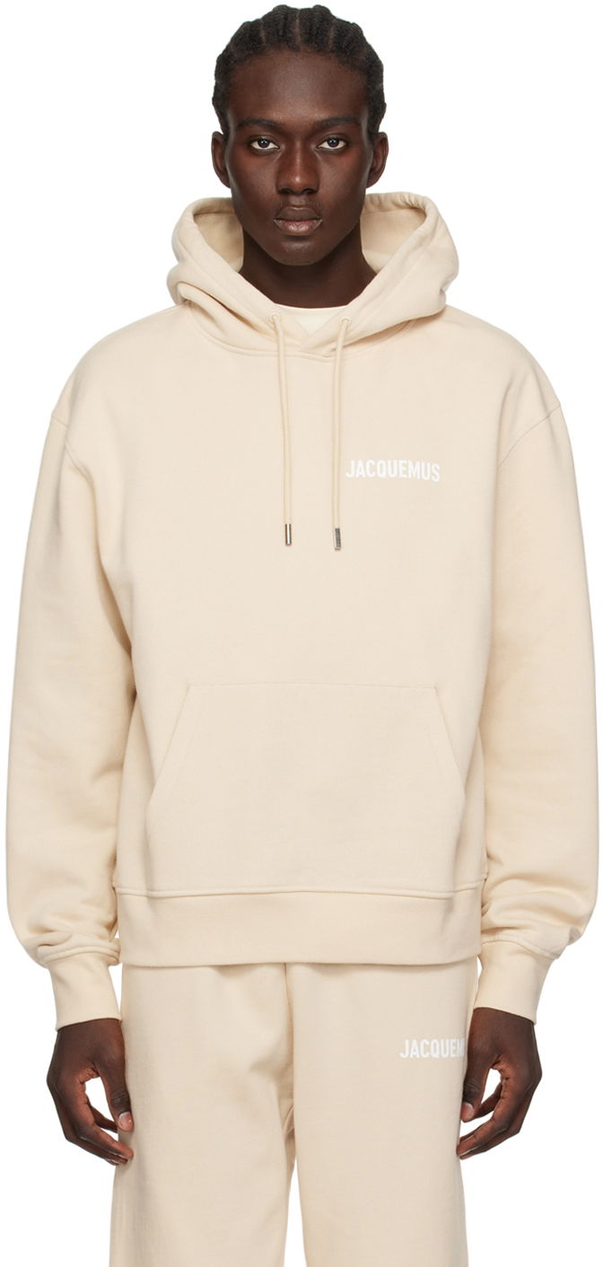Huppari Jacquemus Les Classiques 'Le Sweatshirt ' Hoodie Beige | 226JS210-2120
