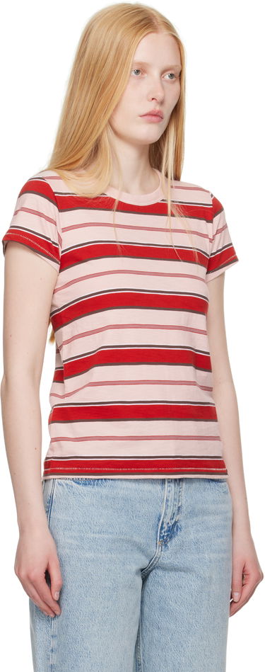 T-paita rag & bone Striped T-Shirt Sininen | WCC22HT020TA20, 4