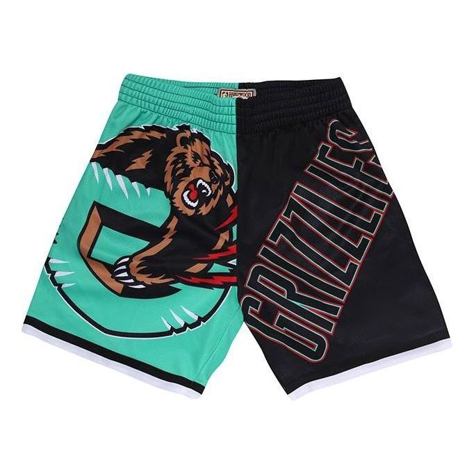 Shortsit Mitchell & Ness Mitchell & Ness NBA Memphis Grizzlies Big Face Shorts Musta | PSHR4351-VGRYYPPPTEAL
