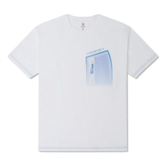 T-paita Converse Graphic T-Shirt Valkoinen | 10025872-A01