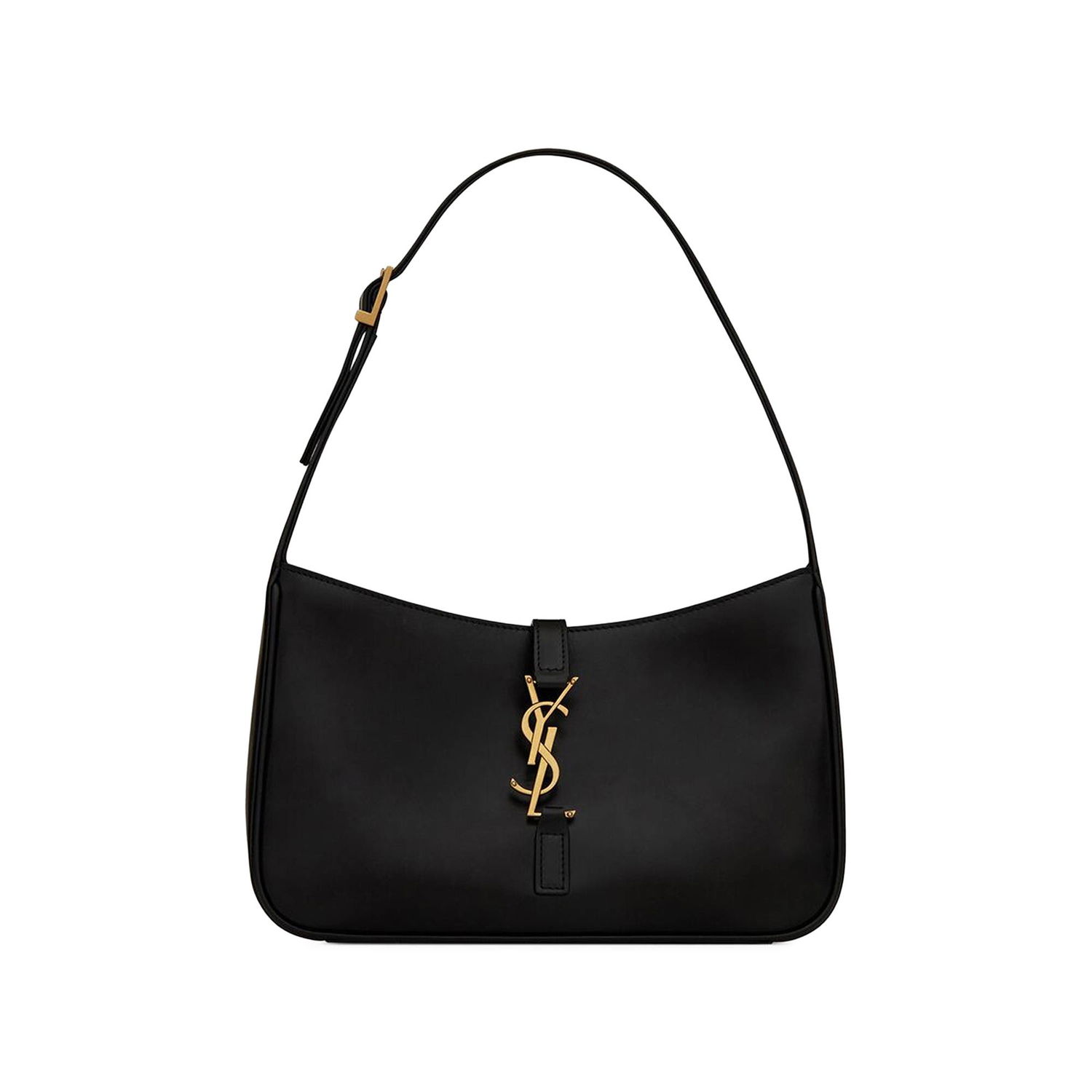 Vyötärölaukku Saint Laurent Le 5 À 7 Hobo Bag In Smooth Leather Musta | 657228 2R20W 1000, 1