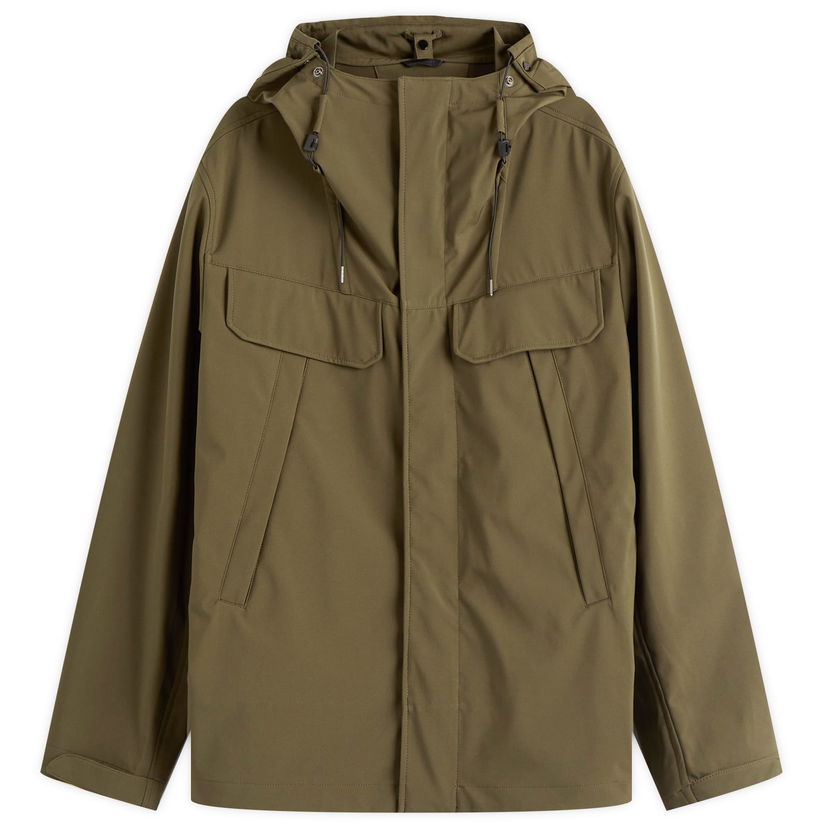 Parka C.P. Company C.P. Company Shell-R Goggle Double Pocket Jacket Vihreä | 18CMOW003A-005968A-683