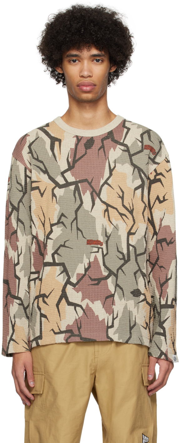 T-paita BILLIONAIRE BOYS CLUB Camo T-Shirt Beige | B24132