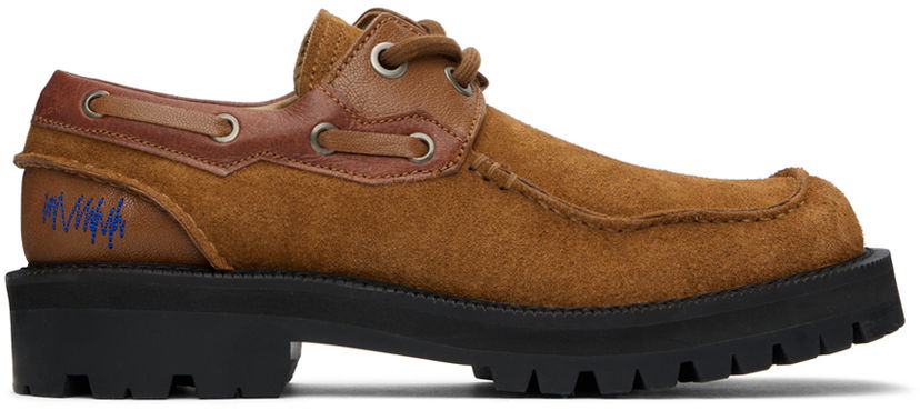Kengänhoito ADER ERROR ADER error Curve BS01 Boat Shoes Ruskea | BLAFWS101BR
