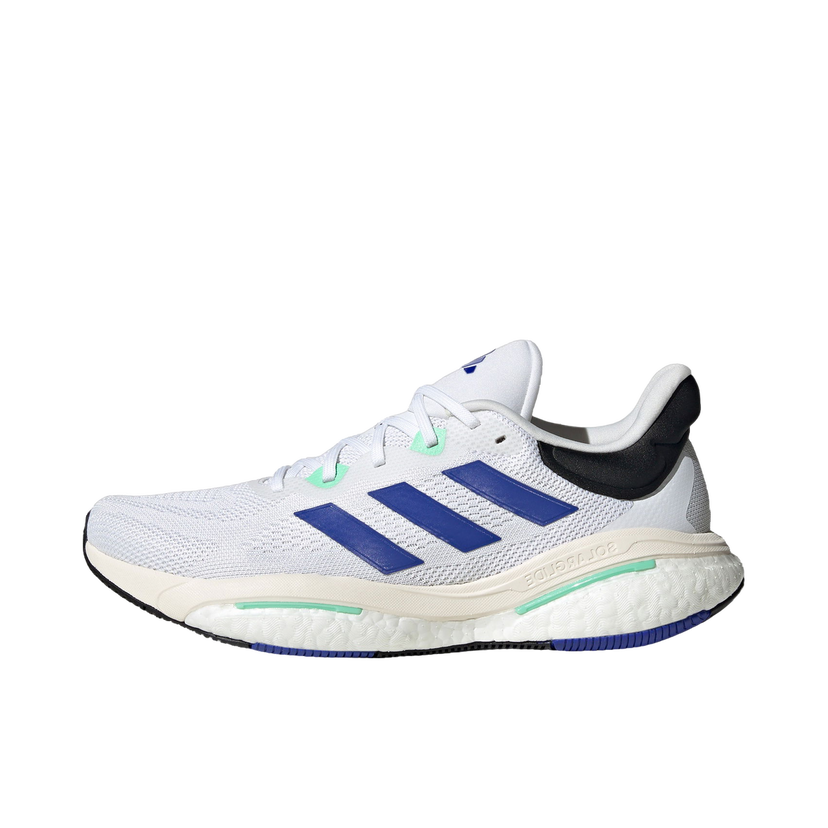 Tennarit ja kengät adidas Performance Solarglide 6 Cloud White Lucid Blue Pulse Mint Valkoinen | GV9152