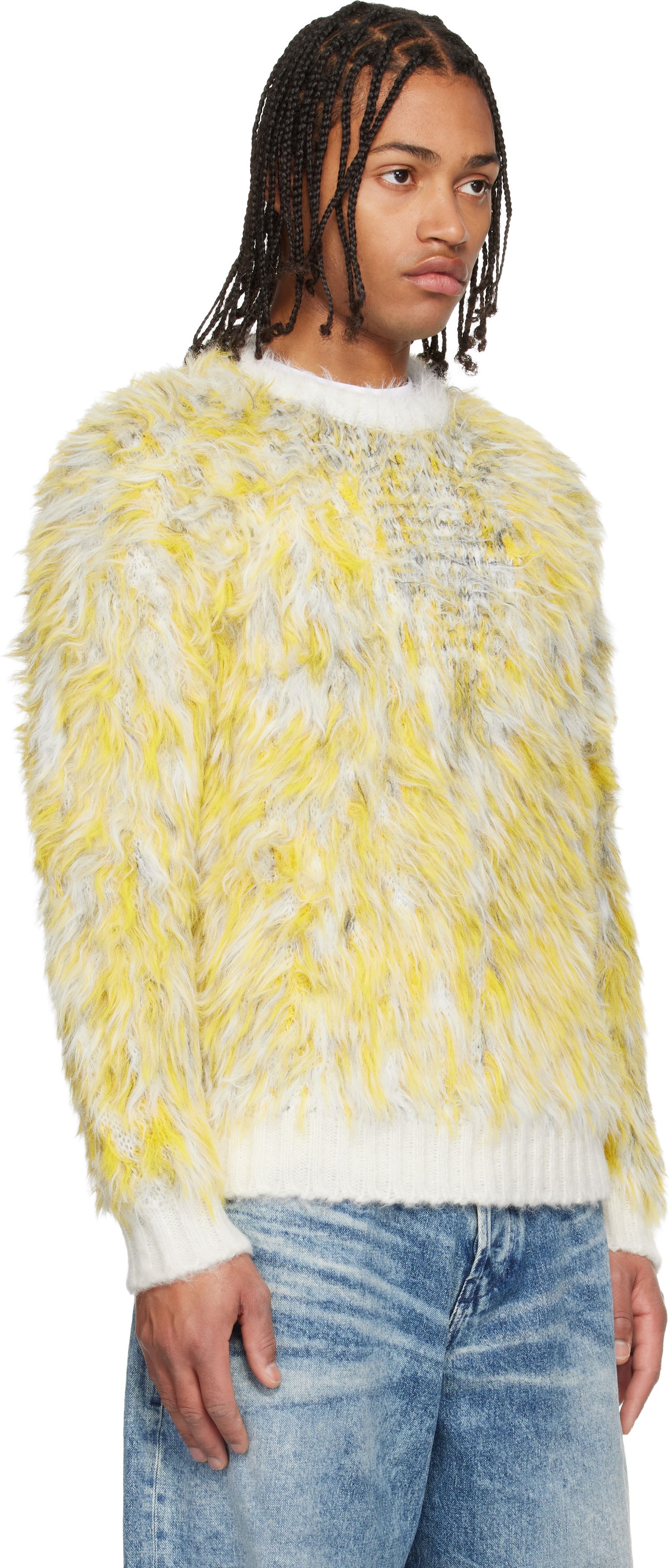 Villapaita Diesel Shaggy Knit K-Allen Sweater Monivärinen | A21438-0EGCD-900A, 1