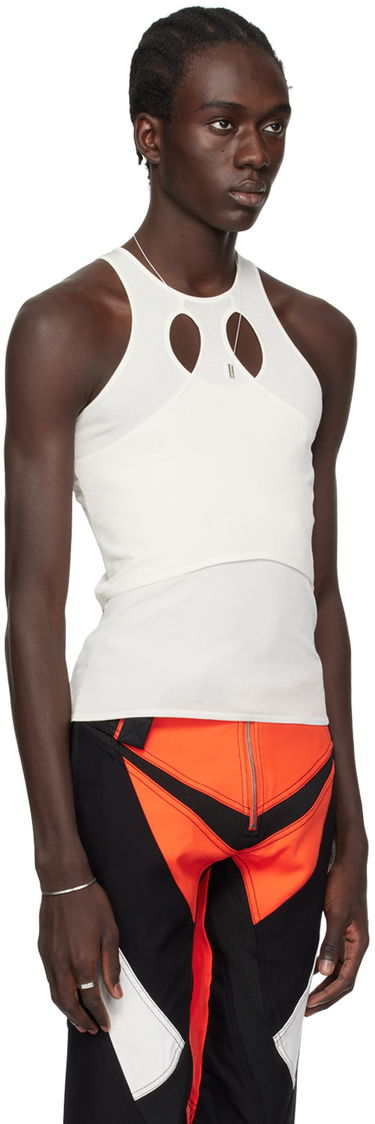 Tankkitoppi Dion Lee Mobius Loop Tank Top Valkoinen | C7243PS24, 3