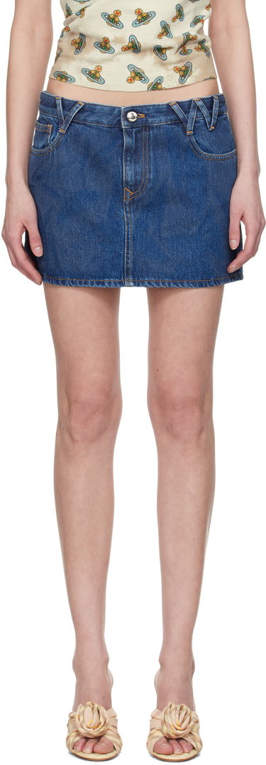 Hame Vivienne Westwood Vivienne Westwood Denim Miniskirt Sininen | 19030012-W014L-, 0