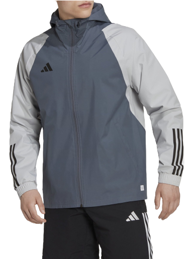 Takki adidas Originals Tiro 23 Competition All-Weather Jacket Harmaa | hu1320