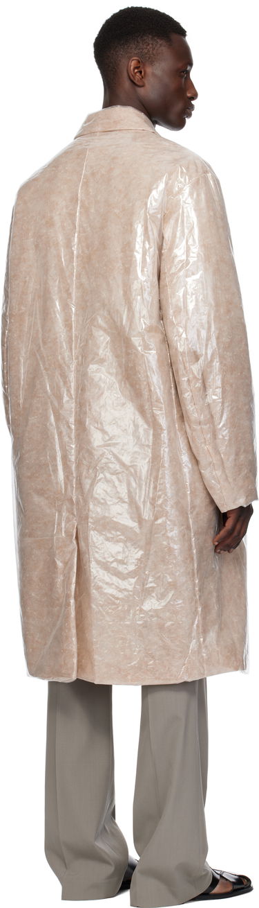 Sadetakki Dries Van Noten Dries Van Noten Loose Fit Mac Coat Beige | 251-020222-1257, 2