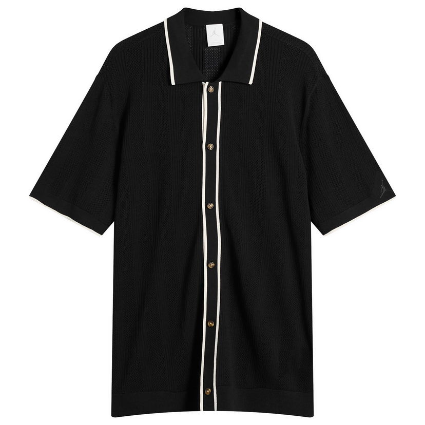 Villapaita Jordan Golf Short Sleeve Sweater Musta | HV1157-010