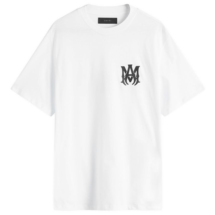 T-paita AMIRI MA Core Logo T-Shirt White Valkoinen | AMJYTE1074-100