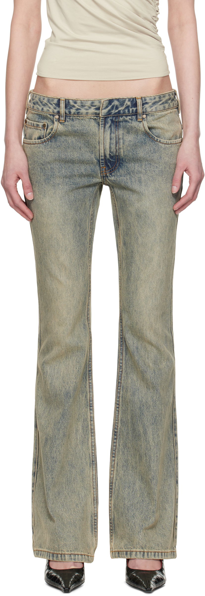 Jeans Entire Studios Entire Studios Slim-Flared Jeans Sininen | ES2589SW
