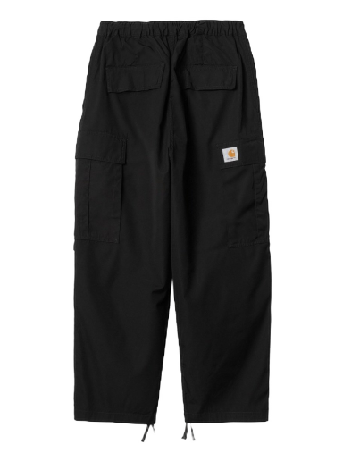 Housut Carhartt WIP Jet Cargo Pant "Black Rinsed" Musta | I032967_89_02