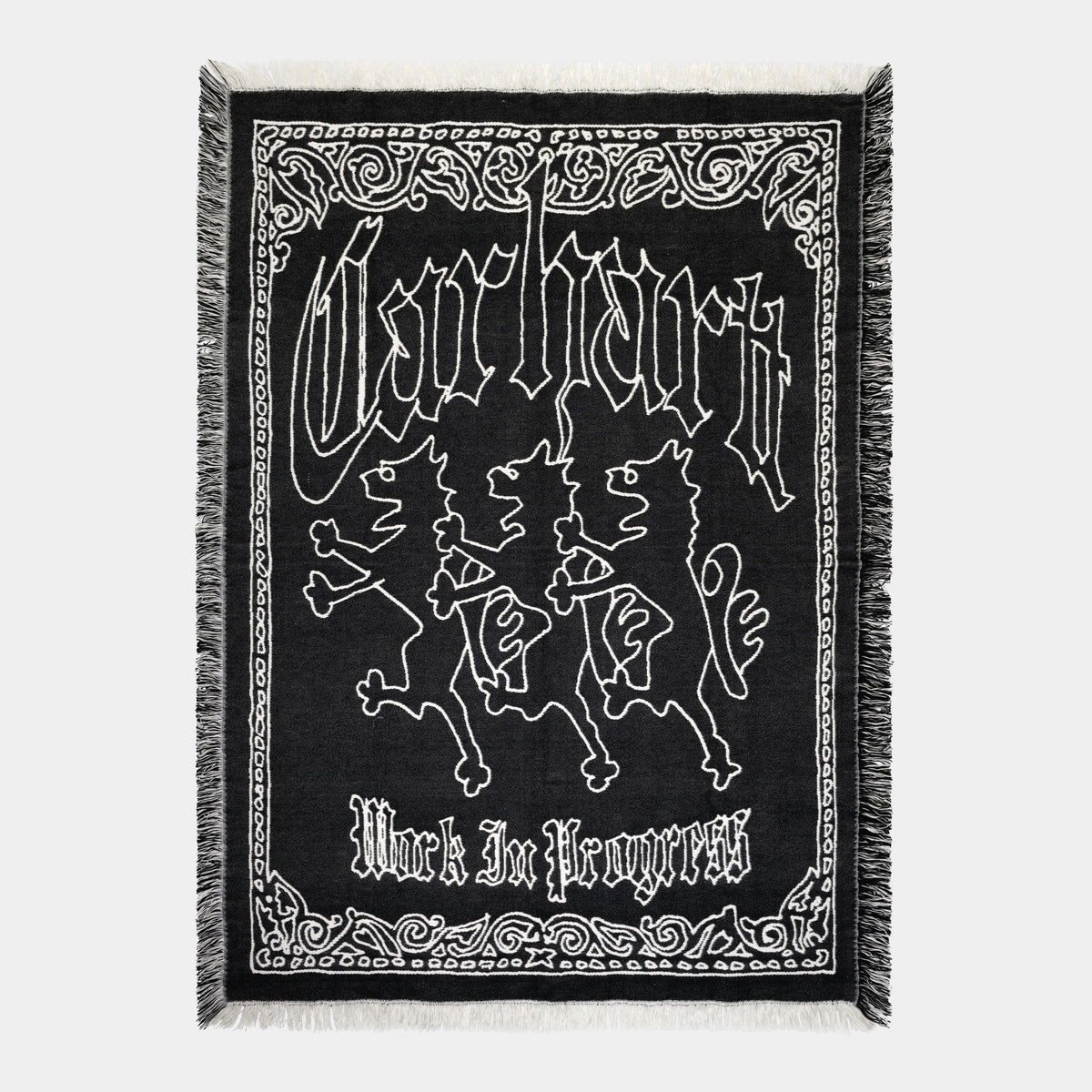 Huivi Carhartt WIP WIP Hackwork Jacquard Blanket Musta | I035796_2, 0