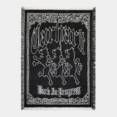 Huivi Carhartt WIP WIP Hackwork Jacquard Blanket Musta | I035796_2, 0