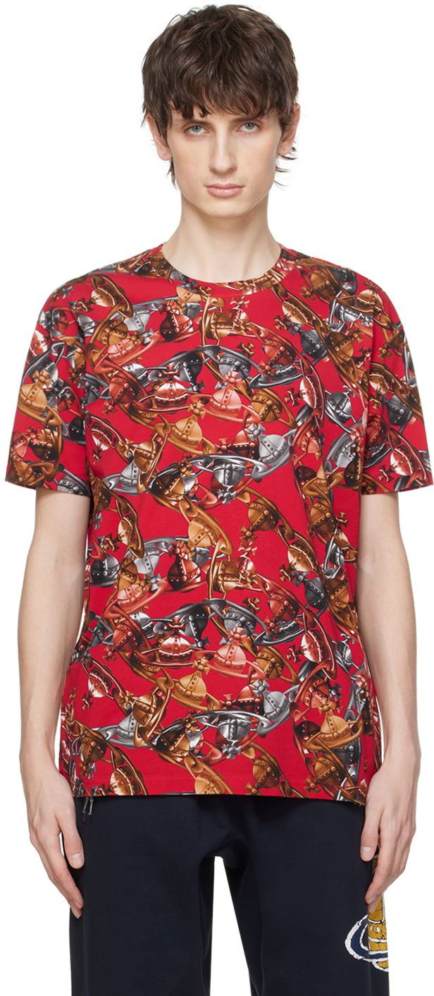 T-paita Vivienne Westwood Classic T-shirt Punainen | 3G01001F-J006F-