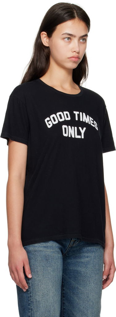 T-paita R13 R13 'Good Times Only' Boy T-Shirt Musta | R13WK001-K126A, 1