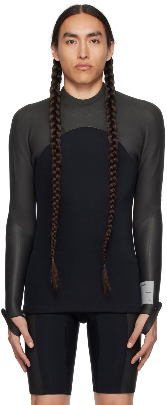 Uimapuvut Dion Lee Haydenshapes by Dion Lee Long Sleeve Top Musta | HS-DL-M1-11003