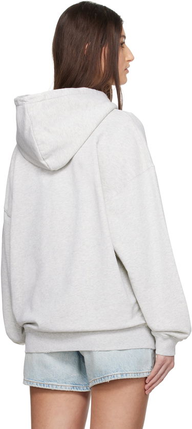 Huppari Anine Bing Anine Bing Harvey Signature Hoodie Harmaa | A-08-10525-GRY1, 2