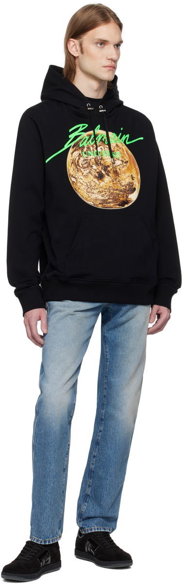 Jeans Balmain Balmain Regular Fit Jeans Sininen | EH0MI083DF44, 3