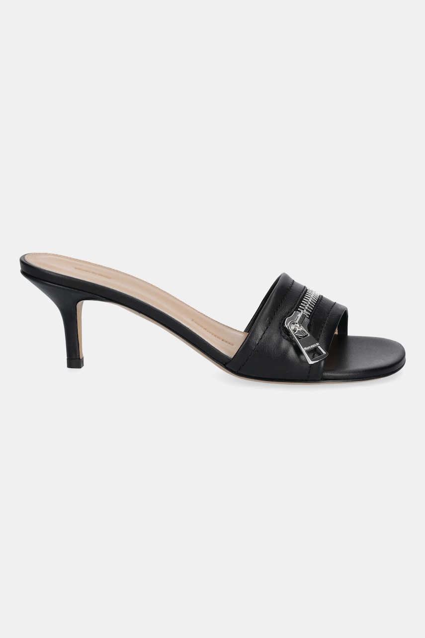 Tennarit ja kengät JW Anderson Biker Heel Sandals Musta | SN0105.LA0268, 1