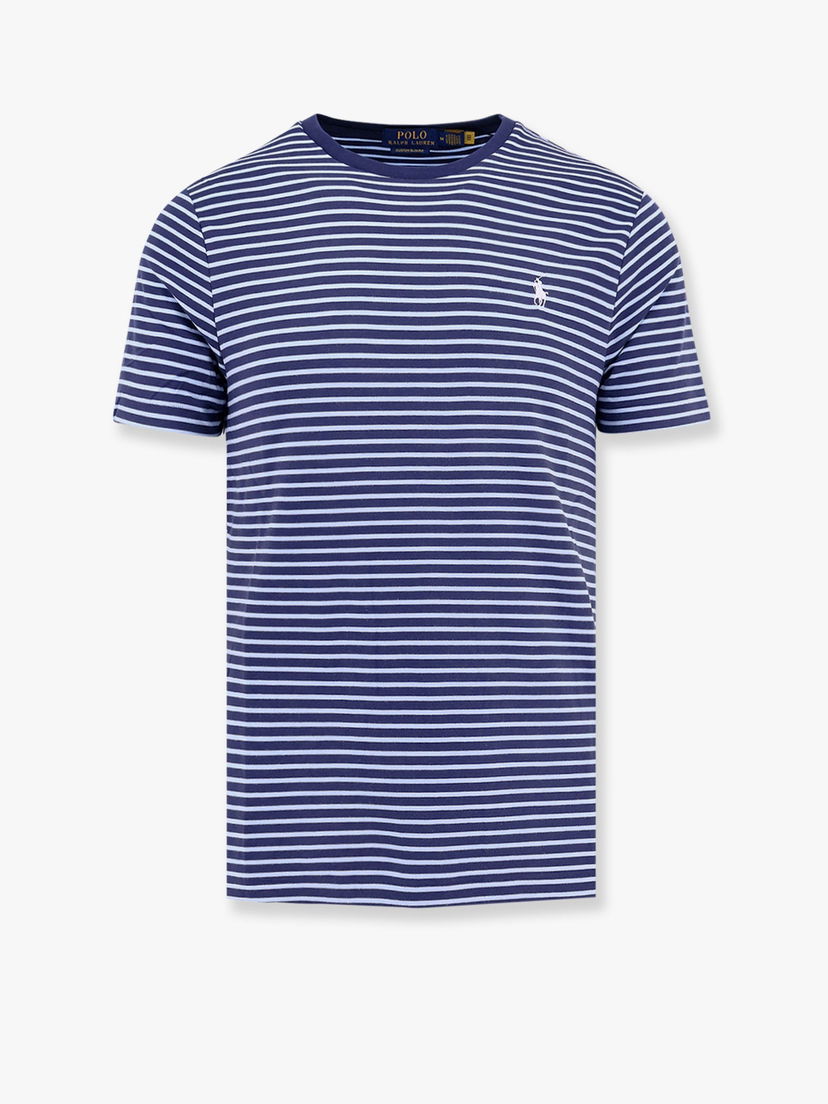 T-paita Polo by Ralph Lauren Striped Crew Neck T-Shirt by Polo Ralph Lauren Sininen | 710961128003