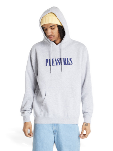 Huppari Pleasures Tickle Logo Hoody Harmaa | P22SP056 Grey