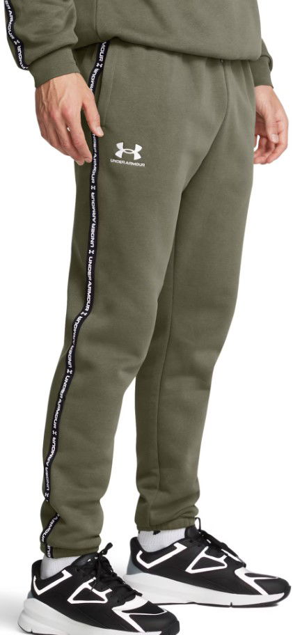 Verryttelyhousut Under Armour Fleece Sweatpants Vihreä | 1389358-390
