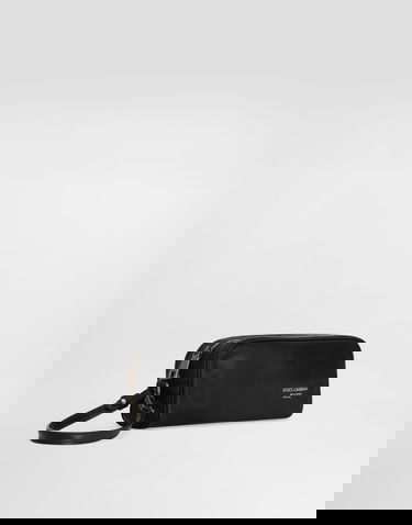 Matkalaukku Dolce & Gabbana Tempesta Calfskin Toiletry Bag Musta | BP3456AU99480999, 1