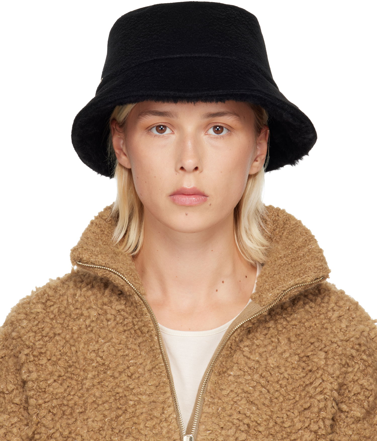 Hattu Max Mara Max Mara Fiducia Reversible Bucket Hat Ruskea | 2524576102600, 0