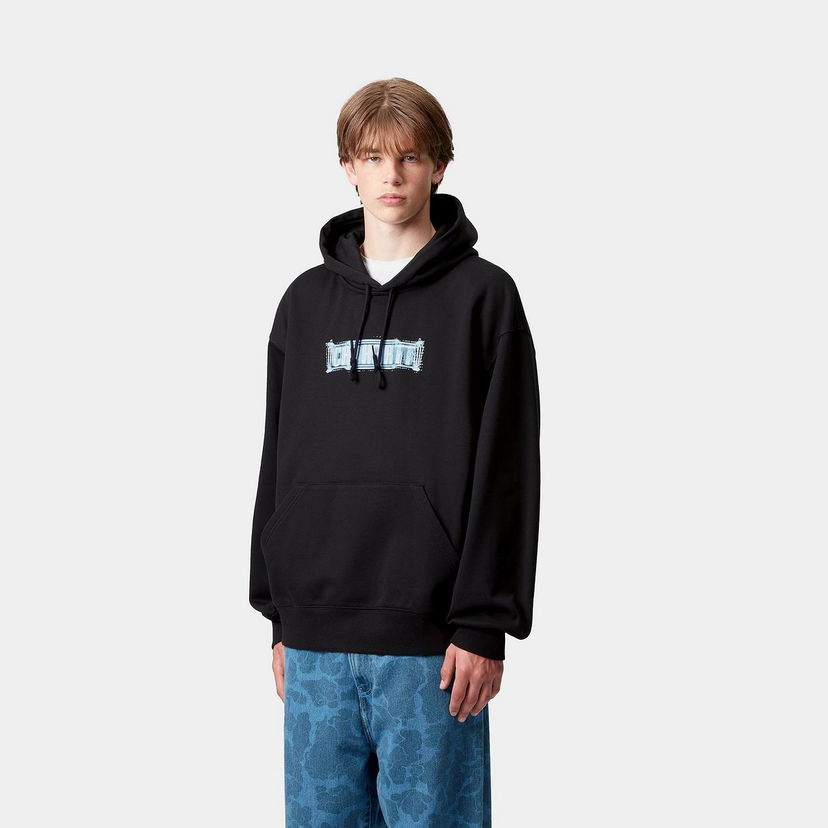 Huppari Carhartt WIP Hooded Electric Boogie Sweatshirt Musta | I035610_4