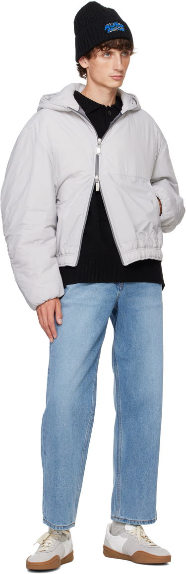 Puffer takki ADER ERROR Asymmetric Zip Puffer Jacket Harmaa | BN01FWJK1302GR, 3