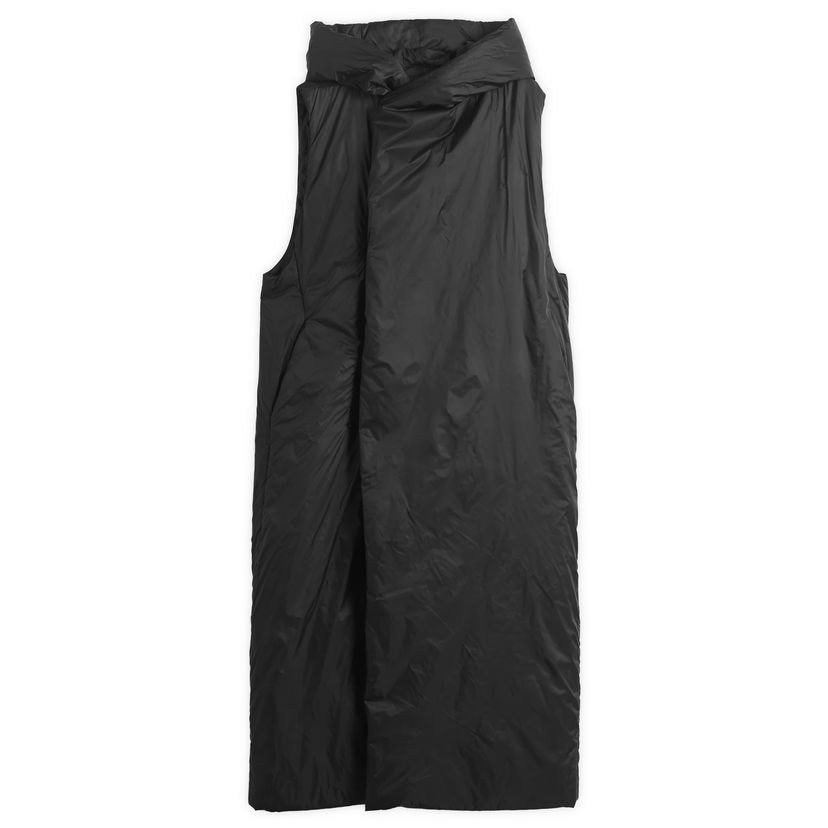 Liivi Rick Owens DRKSHDW Hooded Liner Gilet Jacket Musta | DS02E7922-NP-09