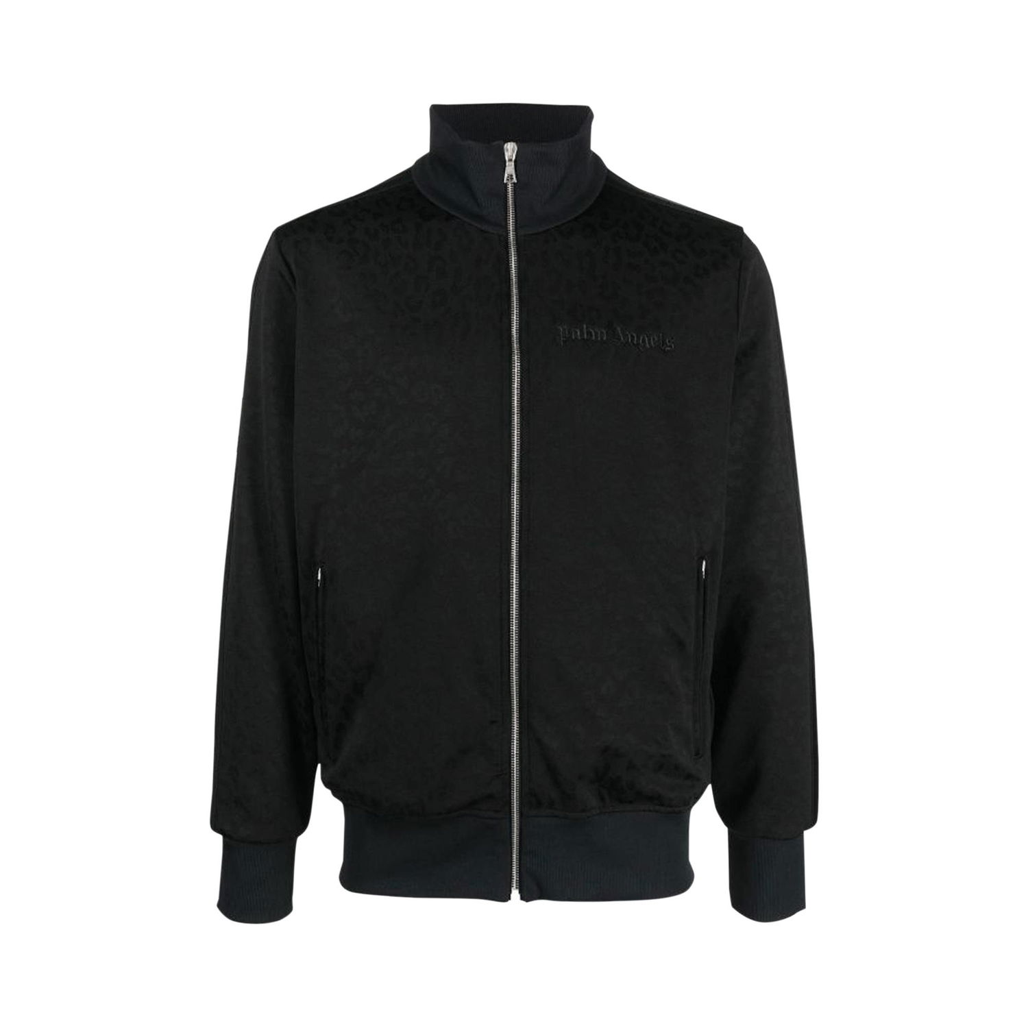 Huppari Palm Angels Tuxedo Leopard Track Jacket Musta | PMBD001F22FAB0091001, 1